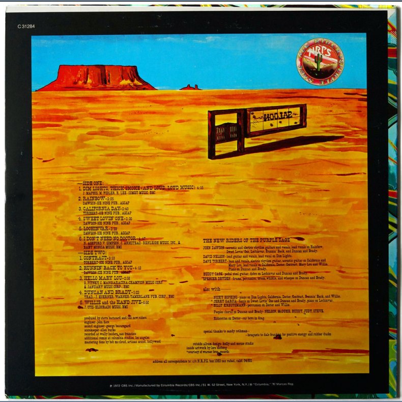 Powerglide - 1972 US Pressed Columbia label 11-track LP