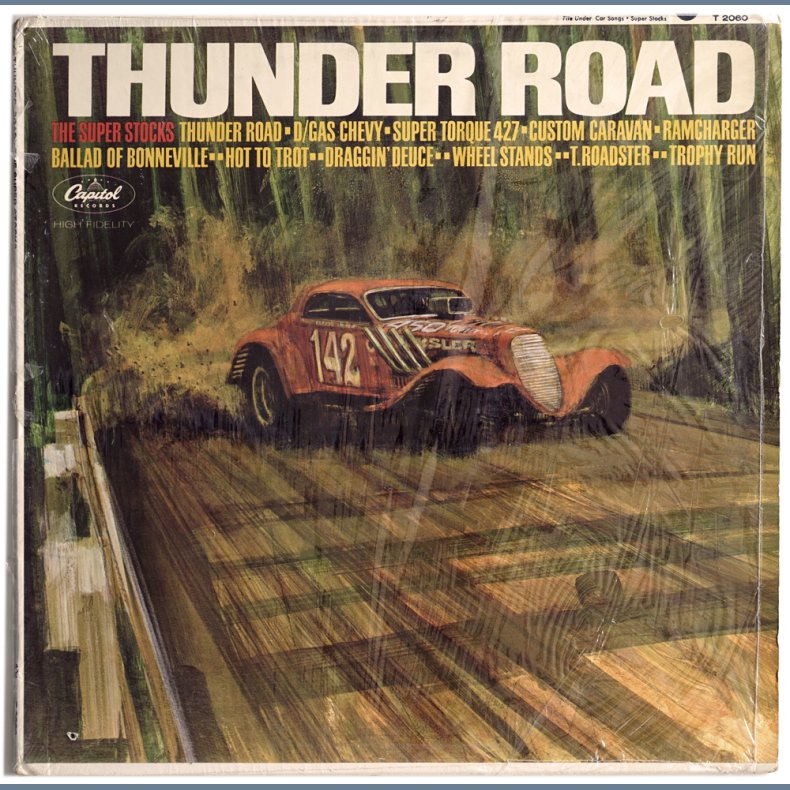 Thunder Road - 1964 US Pressed Captiol Records label 11-track Mono LP