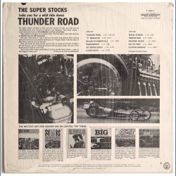 Thunder Road - 1964 US Pressed Captiol Records label 11-track Mono LP