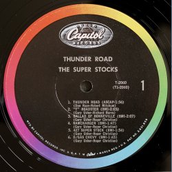 Thunder Road - 1964 US Pressed Captiol Records label 11-track Mono LP