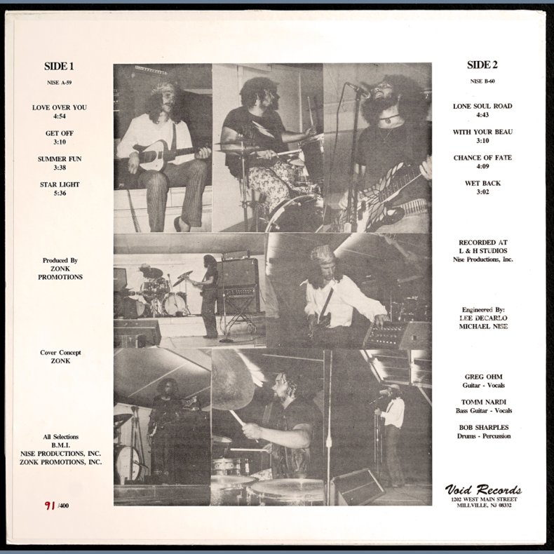 Sainte Anthony's Fyre - 1996 US Pressed Void label 8-track LP Reissue