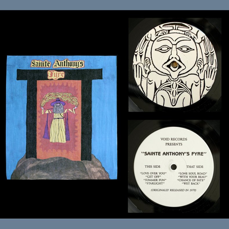 Sainte Anthony's Fyre - 1996 US Pressed Void label 8-track LP Reissue