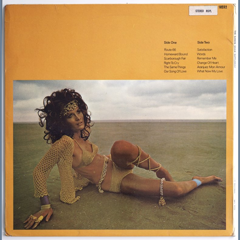 The Sandie Shaw Supplement - 1968 UK Pressed Pye label 12-track Stereo LP