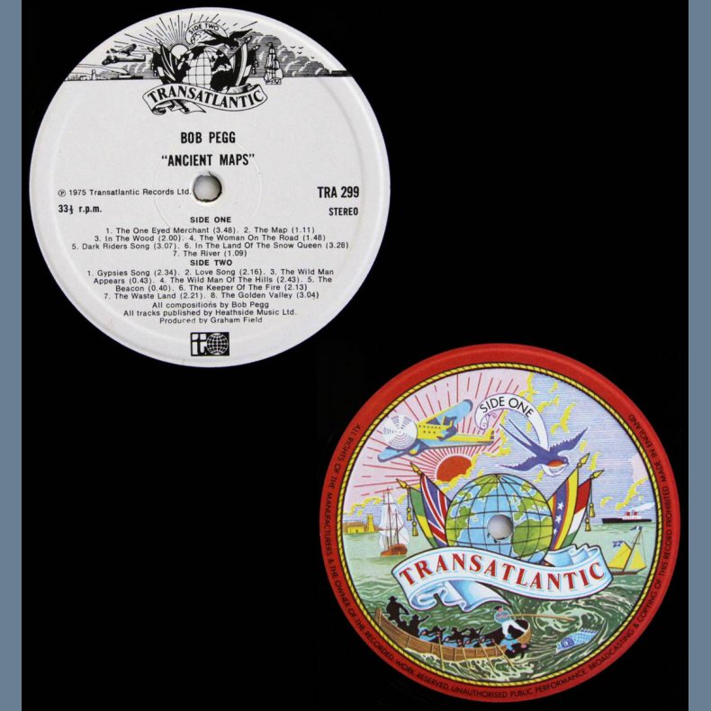 Ancient Maps - 1975 UK Pressed Transatlantic label 15-track LP