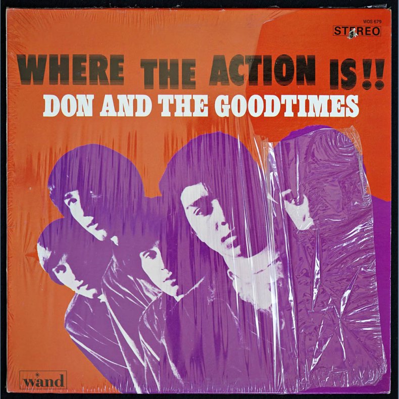 Where The Action Is!! - Original 1966 US Pressed Wand label 11-track Stereo LP