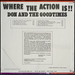 Where The Action Is!! - Original 1966 US Pressed Wand label 11-track Stereo LP