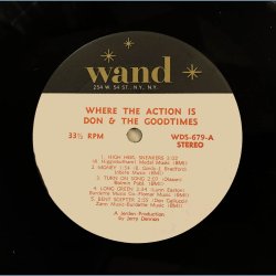 Where The Action Is!! - Original 1966 US Pressed Wand label 11-track Stereo LP