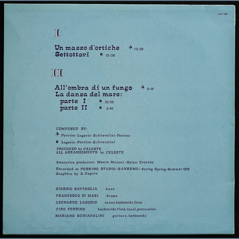 II - Original 1991 Italian Pressed M.M. label 4-track Limitedm Numbered LP