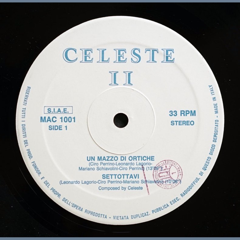 II - Original 1991 Italian Pressed M.M. label 4-track Limitedm Numbered LP