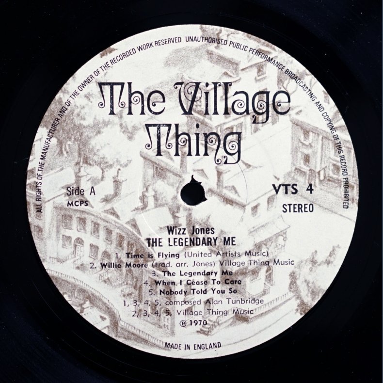 The Legendary Me - Original 1970 UK Pressed Village Thing label 11-track LP