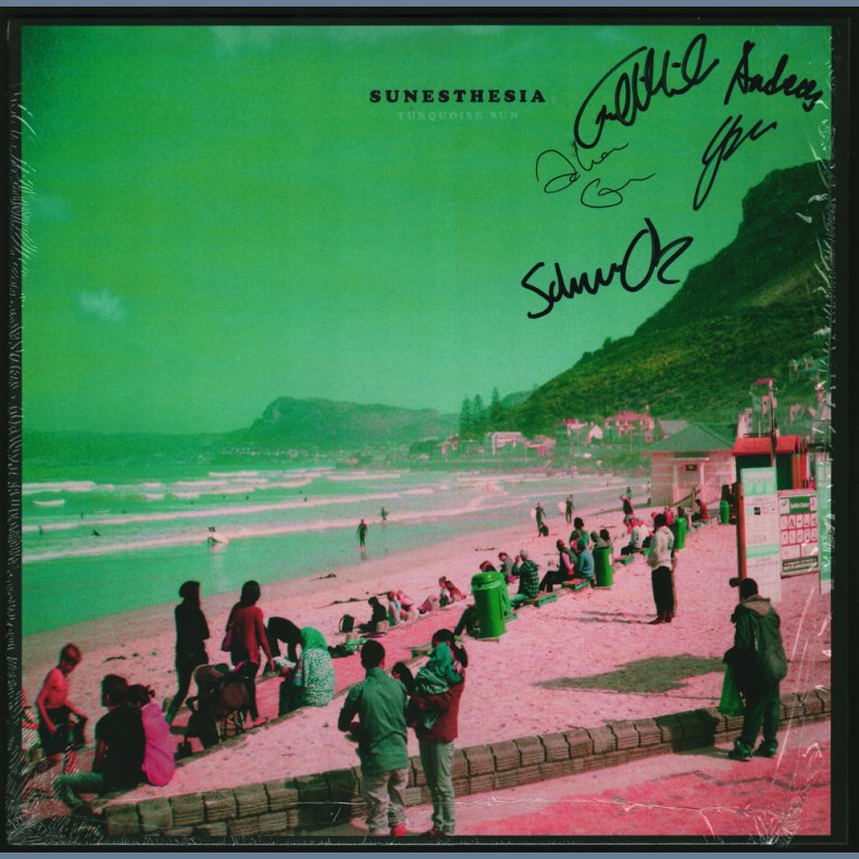 Sunesthesia - Original 2019 Danish Privately Pressed 11-track LP - Pink Swirly Vinyl, Poster