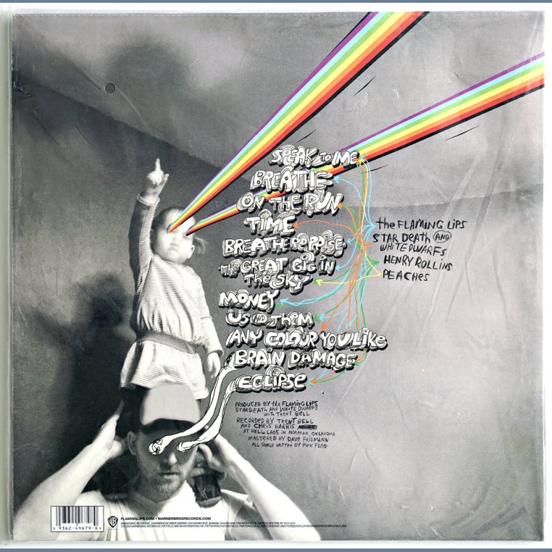 Doing Dark Side Of The Moon - 2010 US Warner Bros label Limited Edition LP - Seafoam Green Vinyl