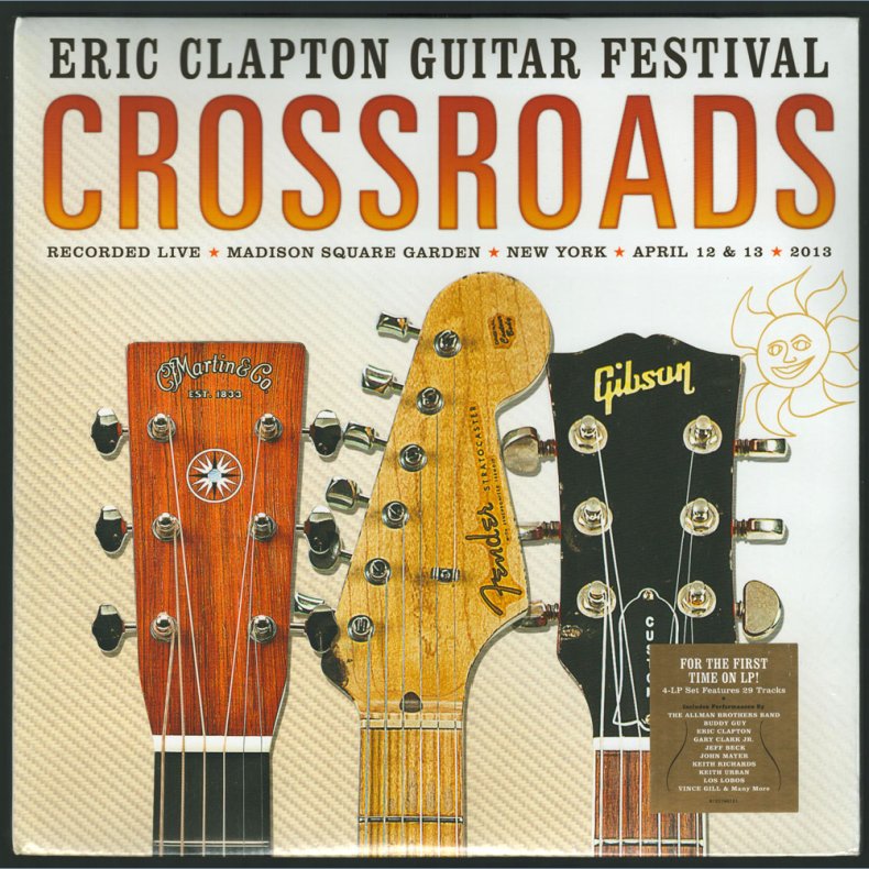 Crossroads Guitar Festival 2013 - 2014 European Reprise/Rhino label 29-track 4LP Set