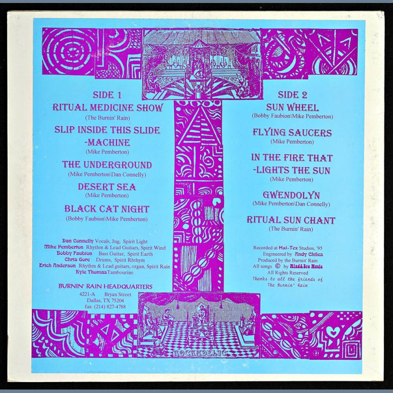 Ritual Medicine Show - Original 1996 US Pressed Rockadelic label 9-track LP