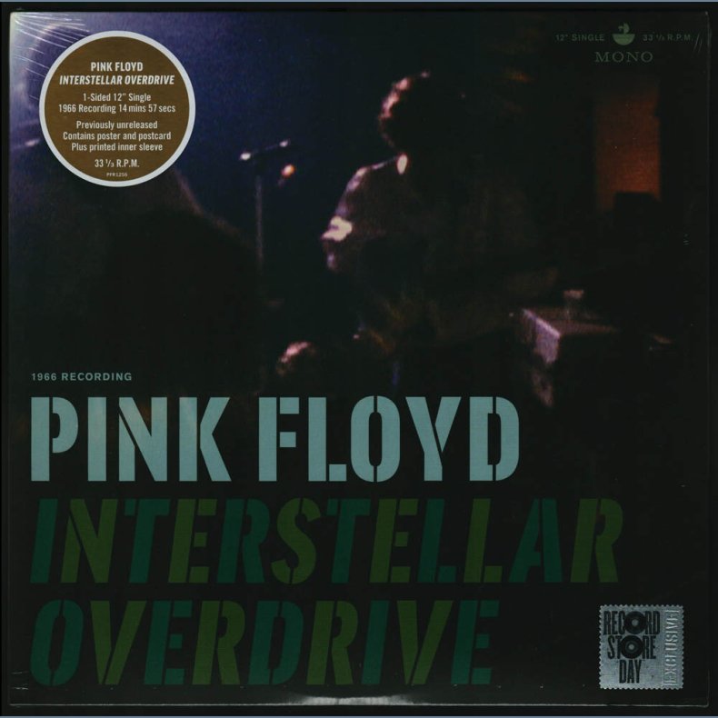 Interstellar Overdrive - 2017 Pink Floyd label Limited Edition Single Sided Mono LP