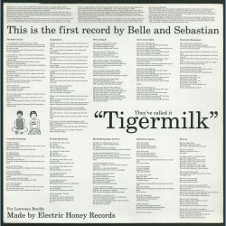 Tigermilk - Original 1996 UK Pressed Electric Honey label 10-track LP