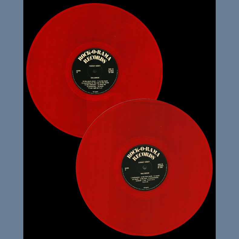 Halloween - Original 1983 German Pressed Rock-O-Rama label 17-track Coloured LP