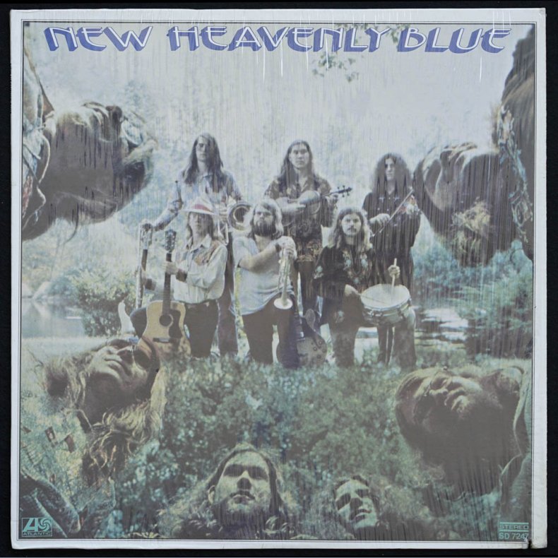 New Heavenly Blue - Original 1972 US Atlantic label 10-track LP