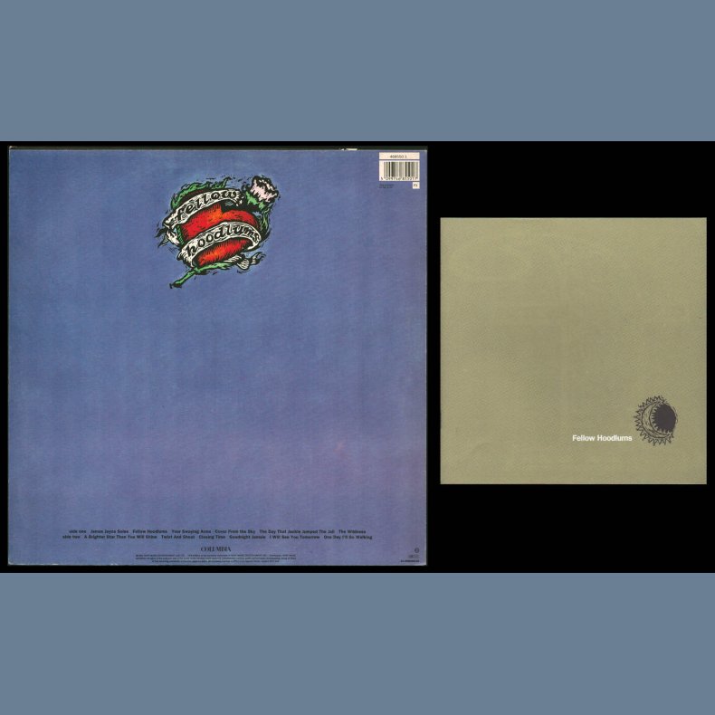 Fellow Hoodlums - 1991 UK Columbia label 12-track LP - Incl Booklet