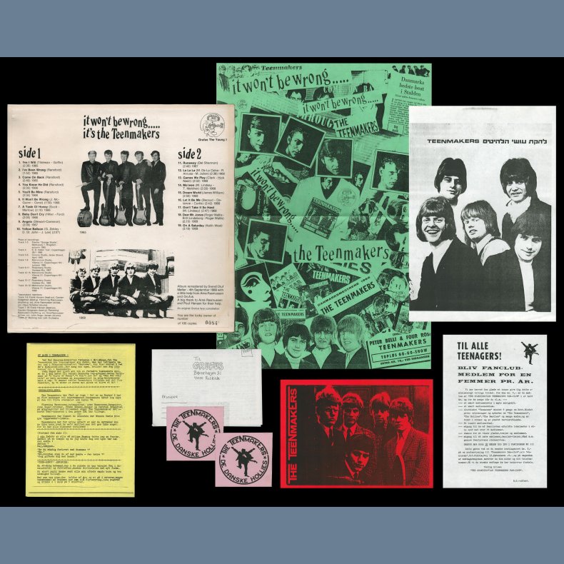 It won't be wrong..... it's the Teenmakers - Original 1989 Danish Grufus label 19-track LP