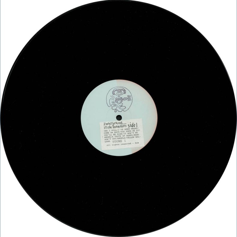 It won't be wrong..... it's the Teenmakers - Original 1989 Danish Grufus label 19-track LP