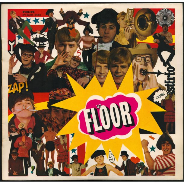 1st Floor - Original 1967 Danish Philips label 12-track vinyl LP