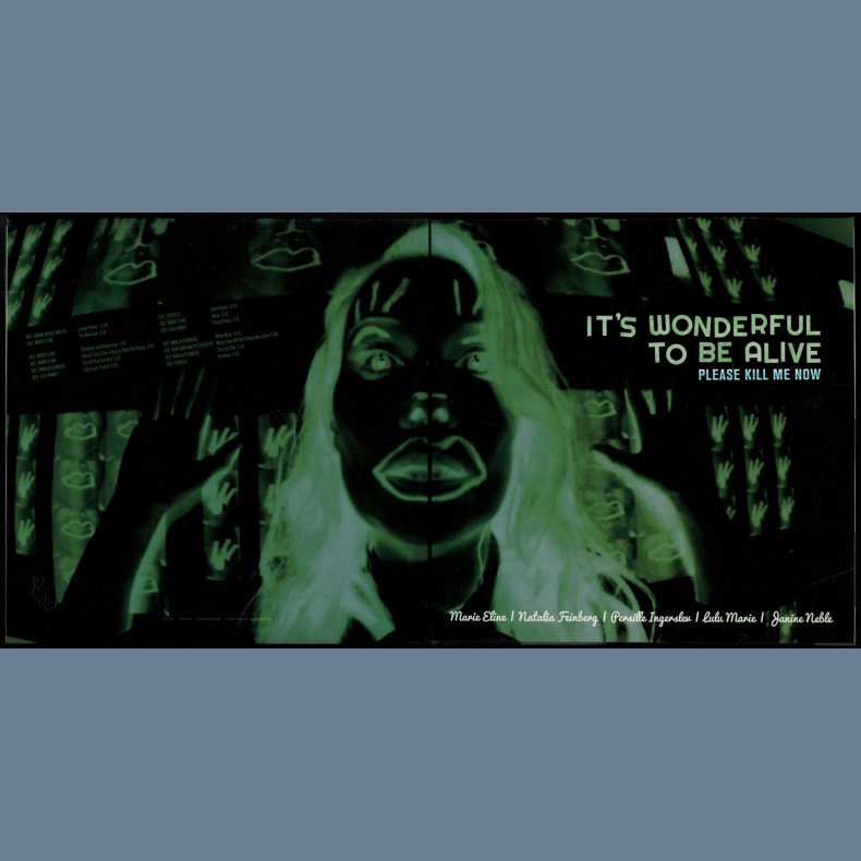 It's A Wonderful Time To Be Alive - Please Kill Me Now - 2017 Danish Escho label Yellow Vinyl 1st 