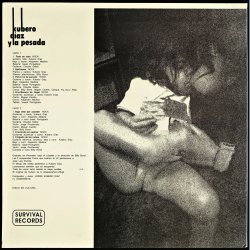 Kubero Diaz y la Pesada - 1990ies Argentinian Survival label 7-track LP Reissue