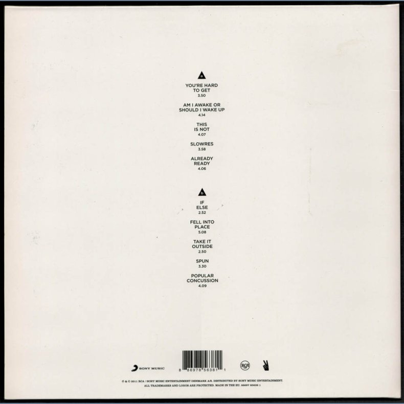 Everything Is Amplified - 2011 Danish RCA/Sony Music Limited edition Clear Vinyl 10-track LP