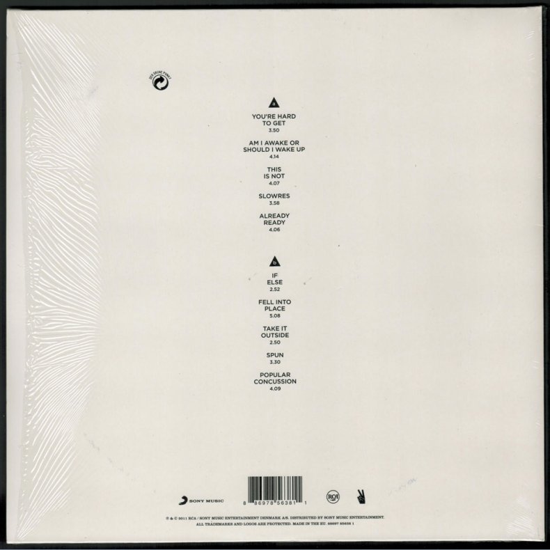 Everything Is Amplified - 2011 Danish RCA/Sony Music Limited Edition Clear Vinyl 10-track LP