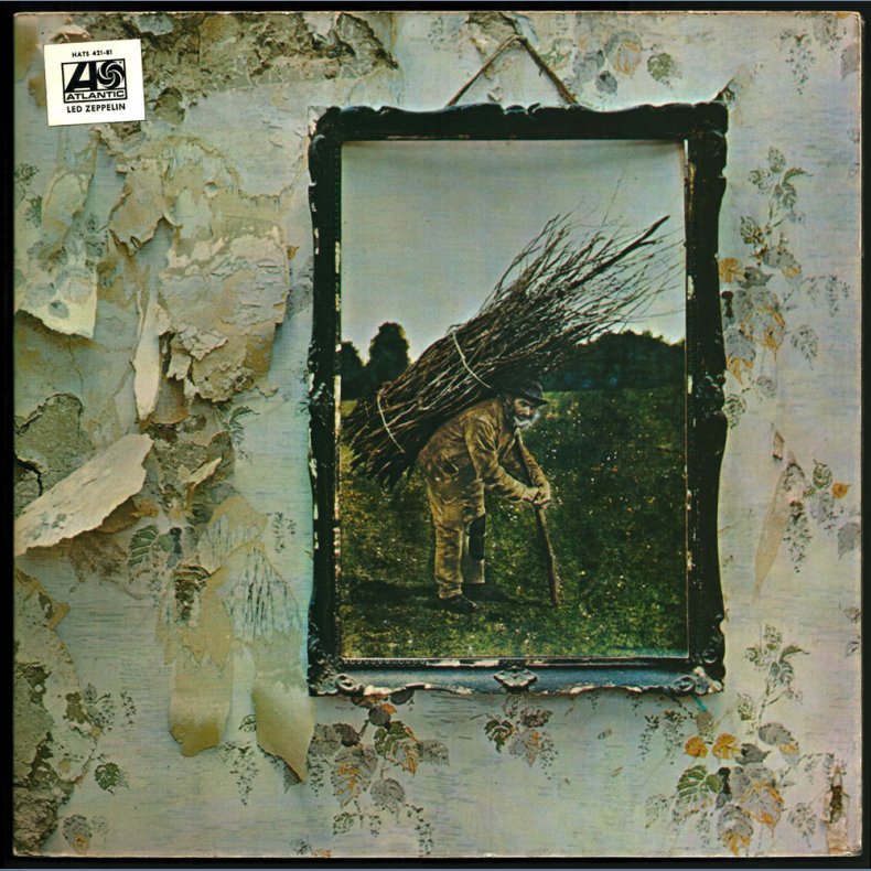 Led Zeppelin IV - Original 1971 Spanish Atlantic label 8-track LP