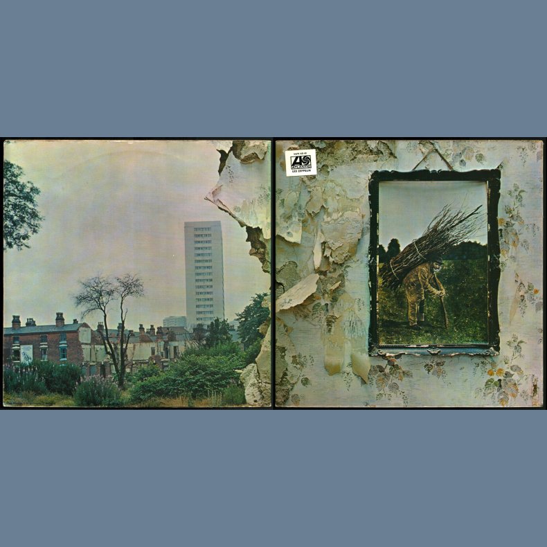 Led Zeppelin IV - Original 1971 Spanish Atlantic label 8-track LP