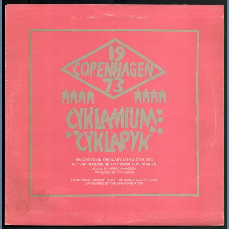 Cyklapyk - Original 1976 Danish Sweet Dragon label 13-track LP