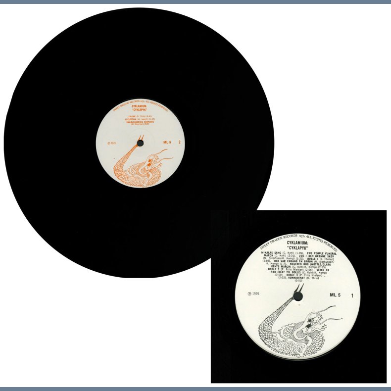 Cyklapyk - Original 1976 Danish Sweet Dragon label 13-track LP