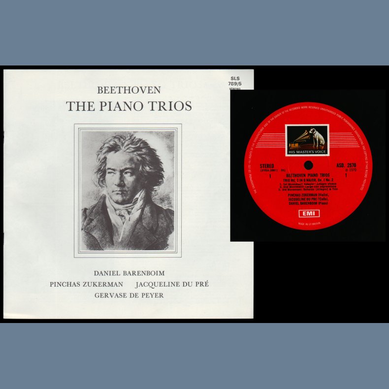 Beethoven Piano Trios - Original 1970 UK His Masters Voice 5LP Box Set