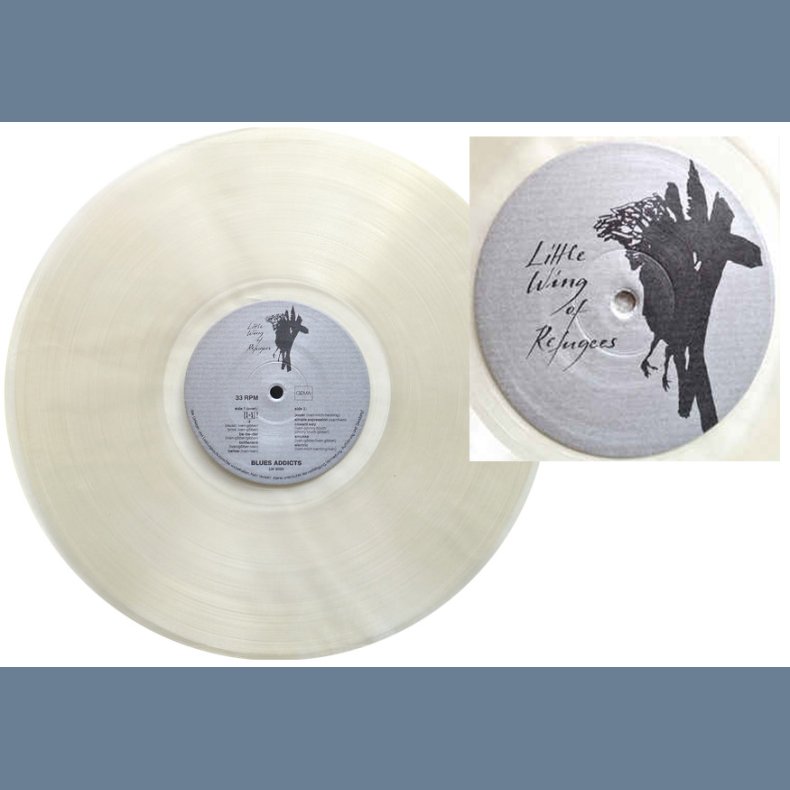 Blues Addicts - 1990ies German Little Wing label 9-track LP Reissue - Clear Vinyl