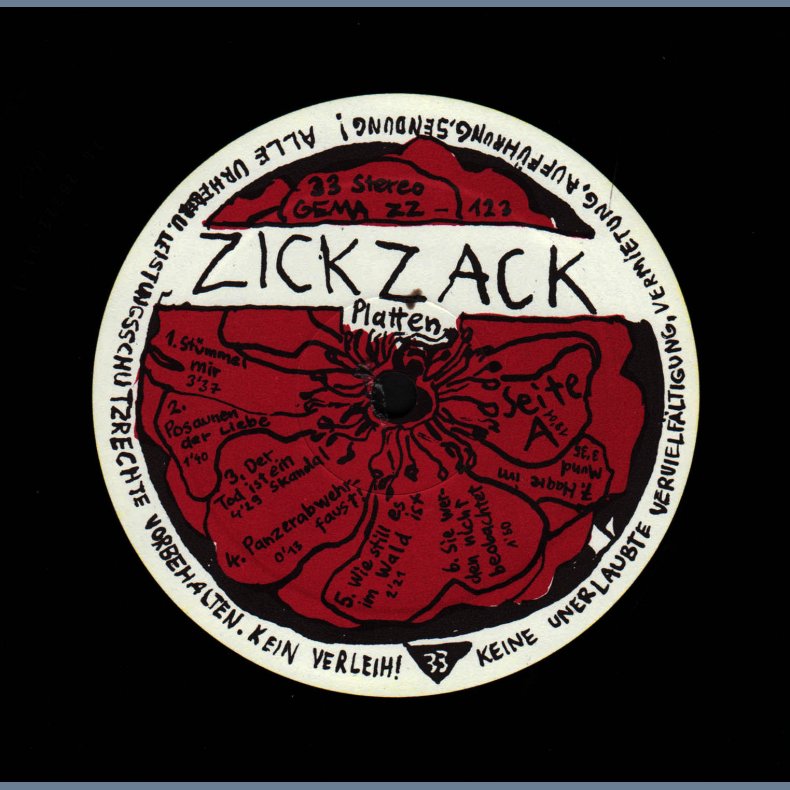 " " - Original 1982 German Zick Zack label 13-track LP