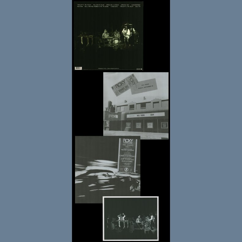 Roxy - (Tonight's The Night Live) - 2018 European Reprise label 18-track 3-Sided 2LP Set - RSD 2018