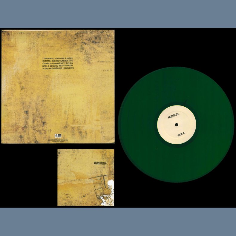 Control - Original 2002 US Jade Tree label 10-track LP - Translucent Green Vinyl