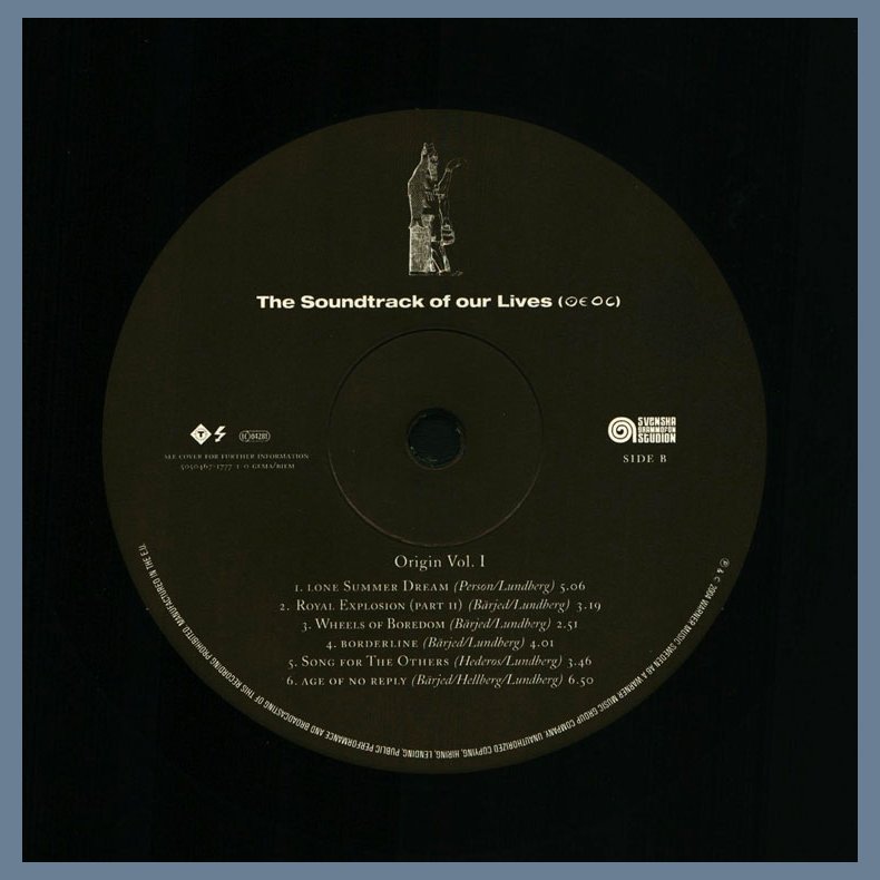 Origin Vol. 1 - Original 2004 Swedish Warner Music label 12-track LP