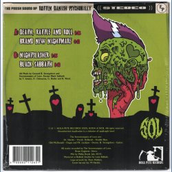 Death Rattle... And Roll! - 2020 Danish Hola Pete label Limited Edition Clear Pink 4-track 7" Single