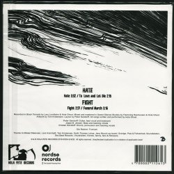 Hate &amp; Fight - 2018 Danish Hola Pete label 4-track 10" - Black Vinyl