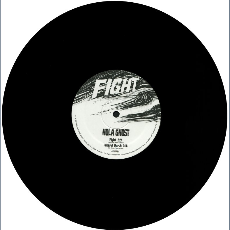 Hate &amp; Fight - 2018 Danish Hola Pete label 4-track 10" - Black Vinyl