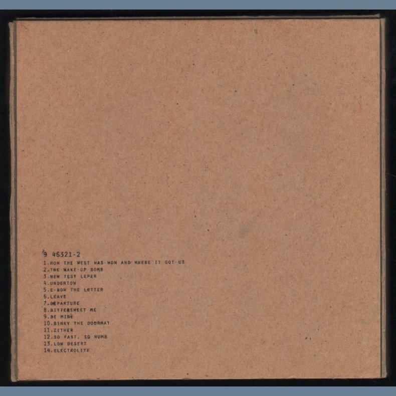 New Adventures In Hi-Fi - 1996 US Warner bros label limited edition 14-track CD