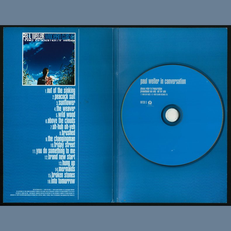 Modern Classics - In Conversation - 1998 UK Island Promotional Only Issue Interview CD