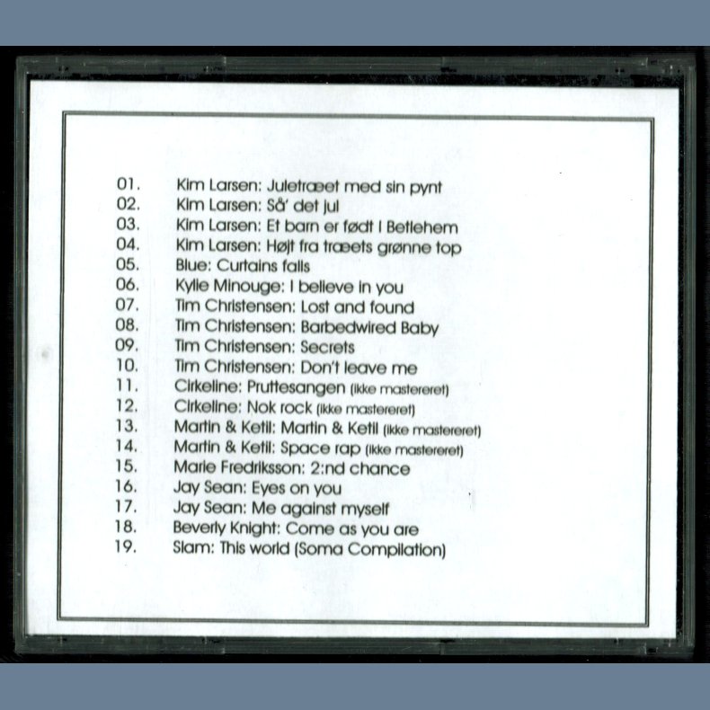 P "EMI Nyheder - Oktober/November 2004" - 2004 Danish EMI Medley Studio 19-track CD Acetate