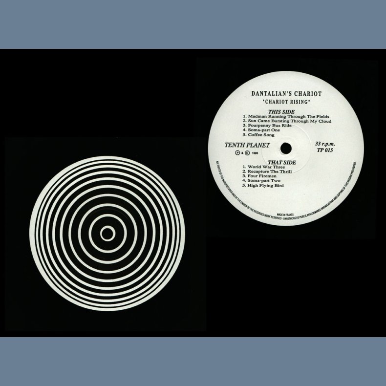 Chariot Rising - 1994 UK Tenth Planet label 10-track LP