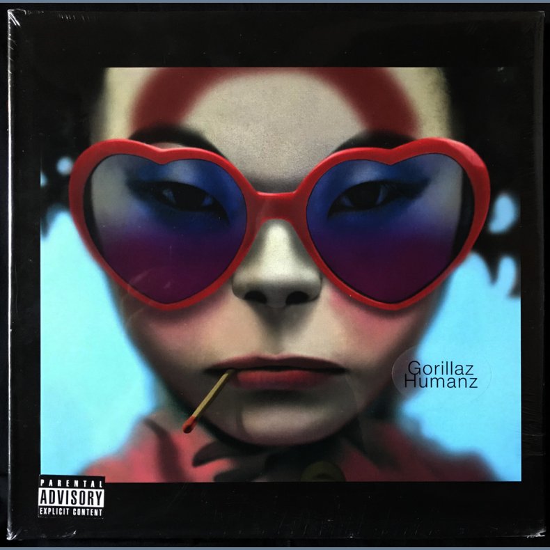 Humanz - 2017 European Parlophone label Deluxe 2LP Artbook Issue - 180 g Vinyls