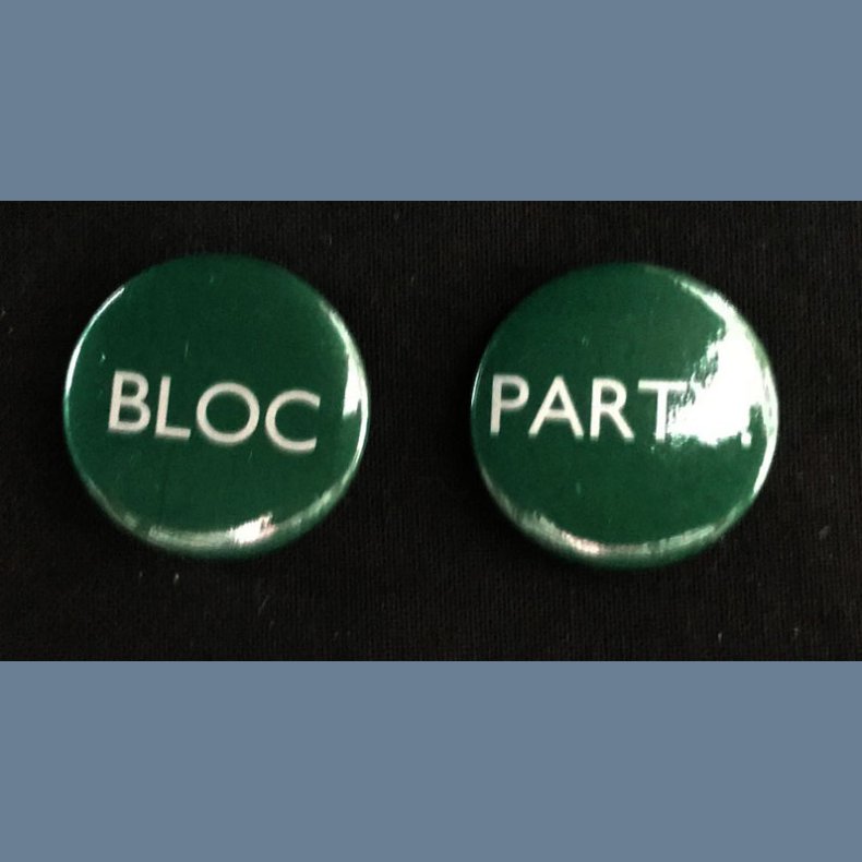 Silent Alarm - 2004 UK Wichita/V2 label set of Promotional Badges