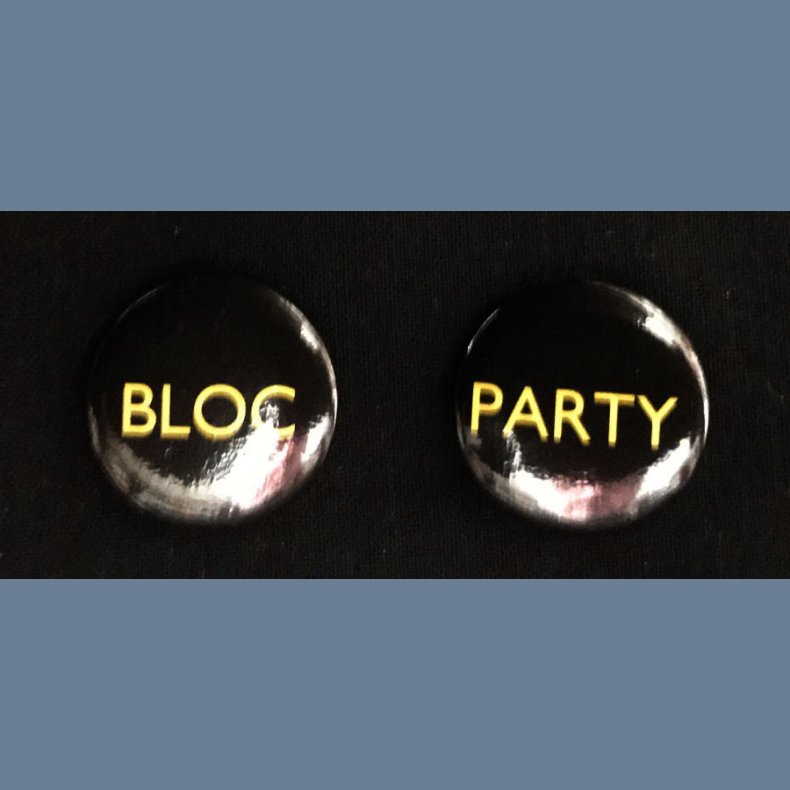  Silent Alarm - 2004 UK Wichita/V2 label set of Promotional Badges